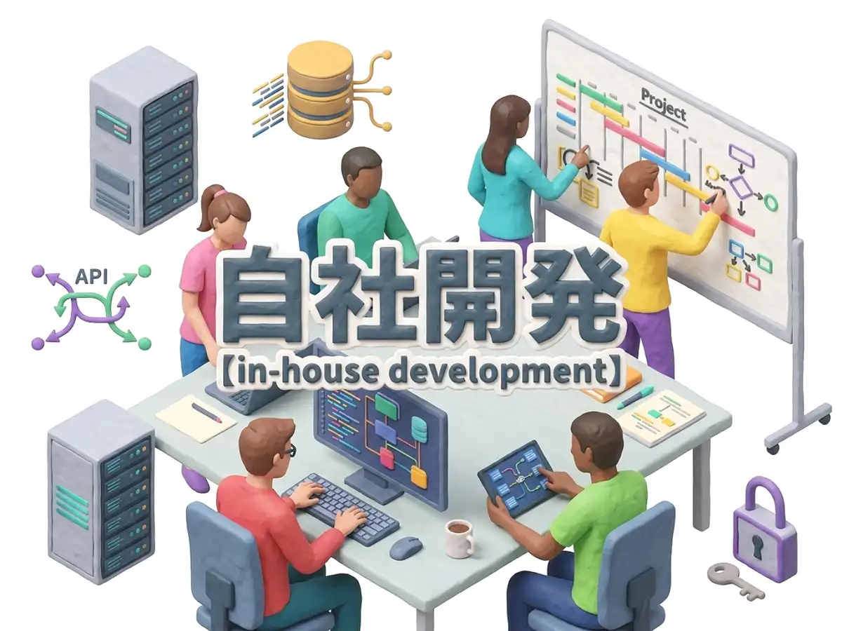 自社開発のイメージ画像
