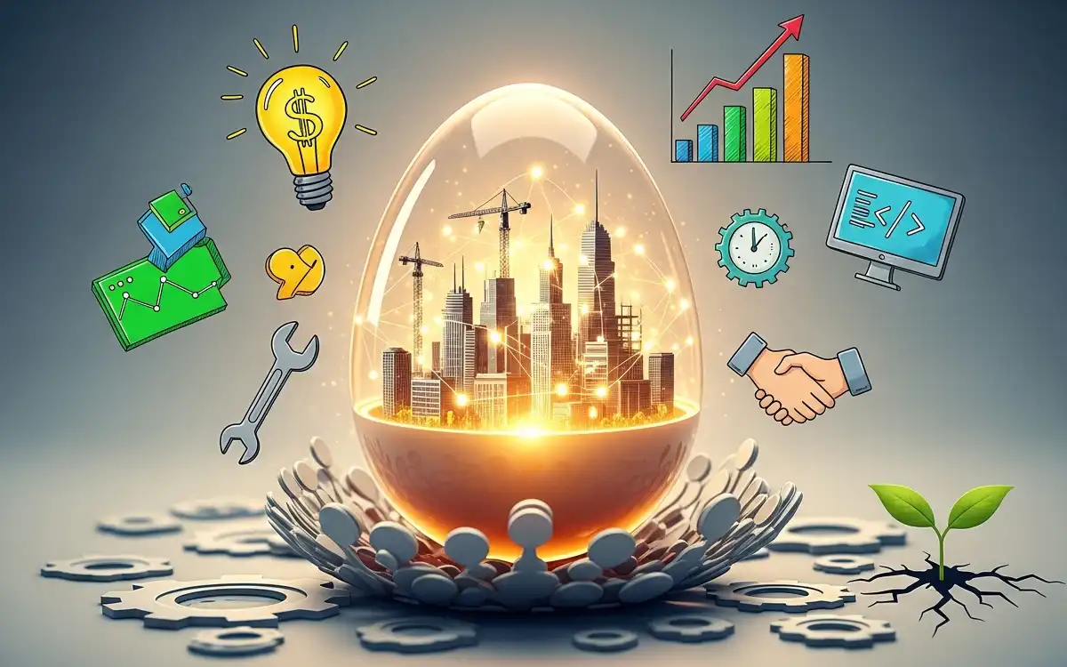 インキュベーションのイメージ画像