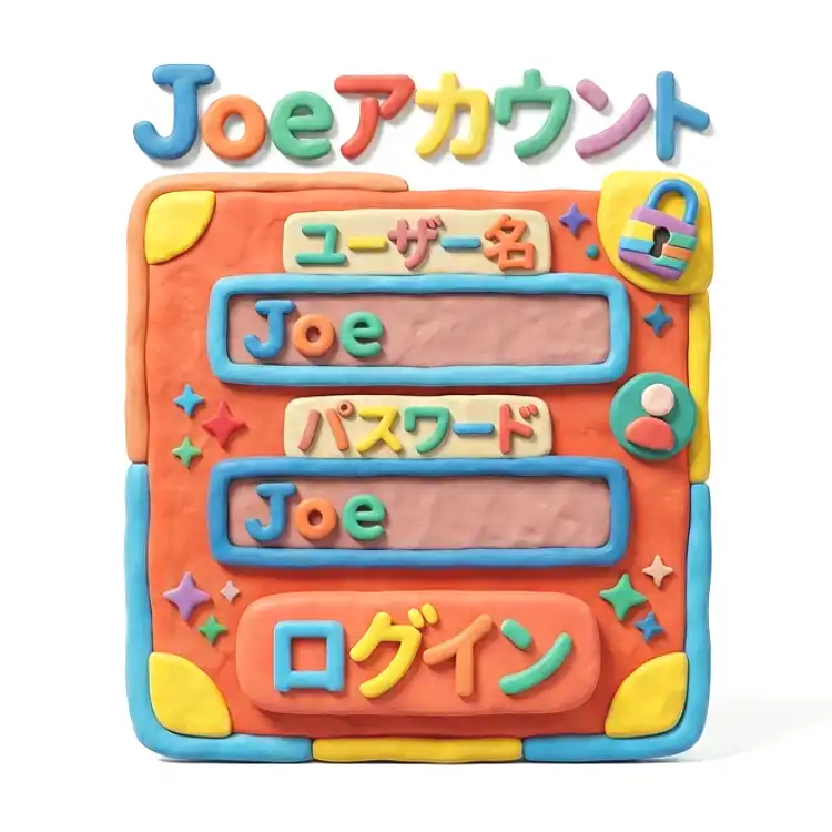 Joeアカウントのイメージ画像