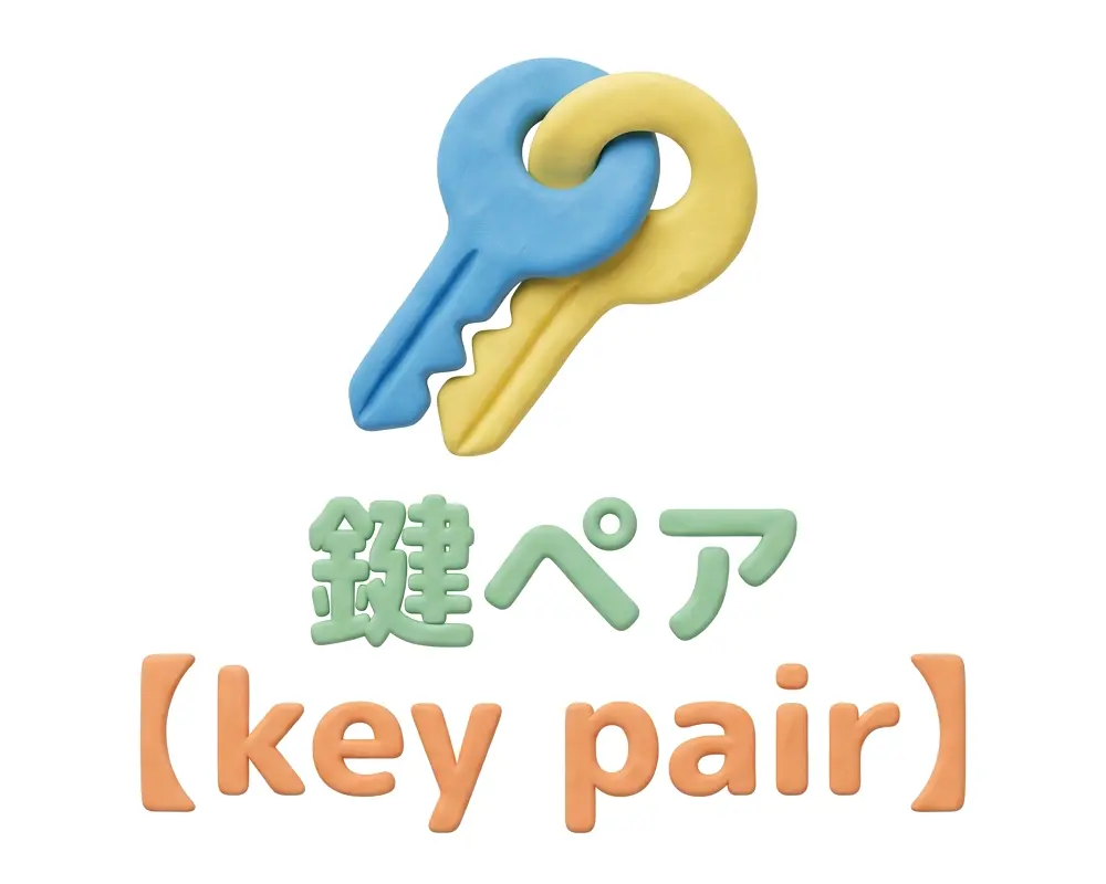 鍵ペアのイメージ画像