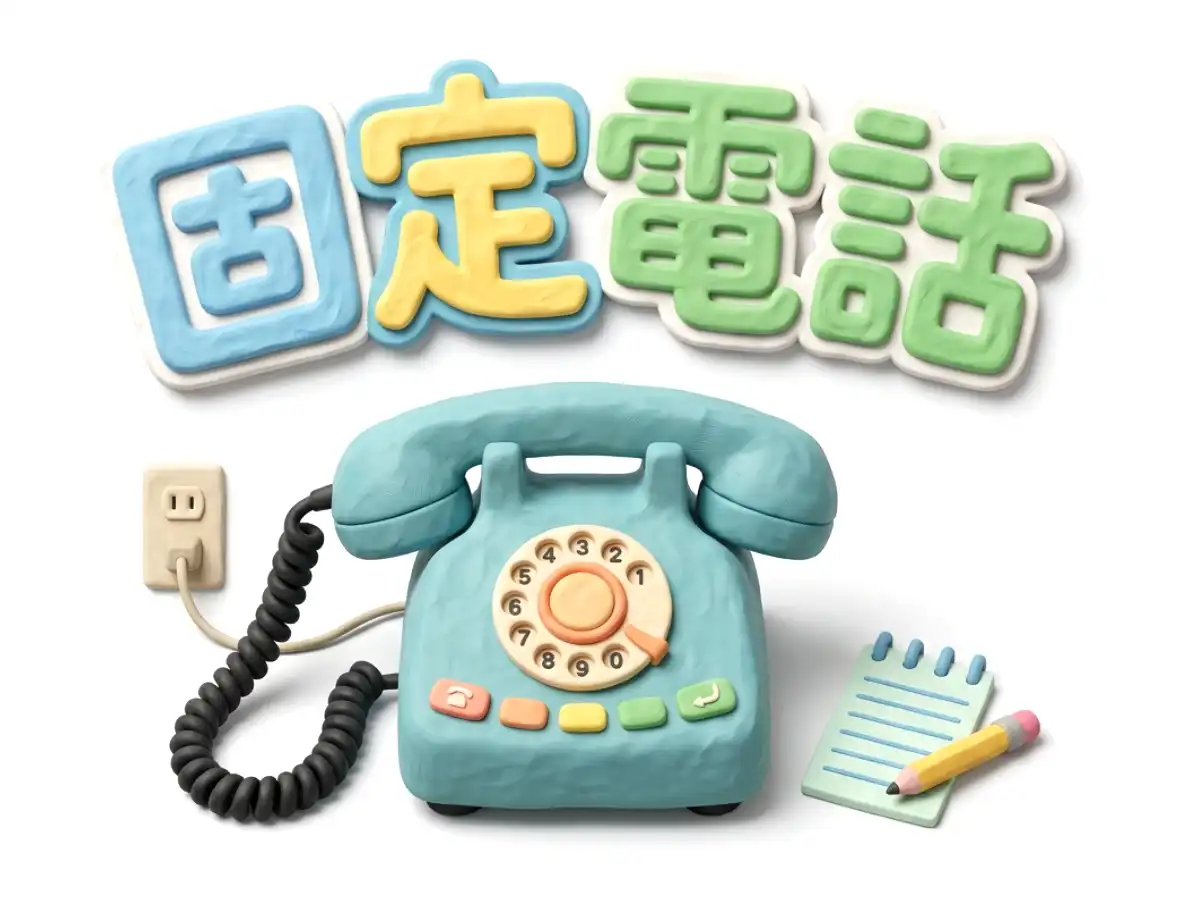 固定電話のイメージ画像