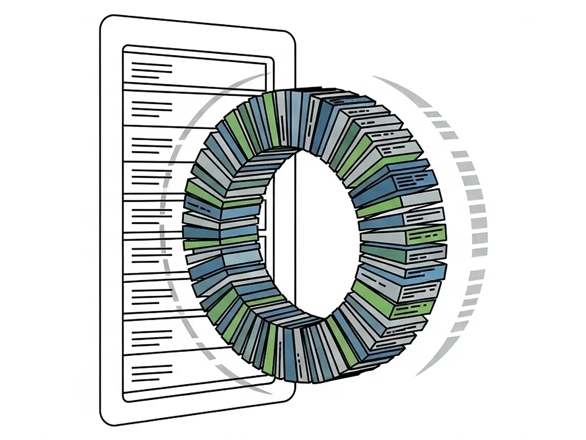 ログローテーションのイメージ画像