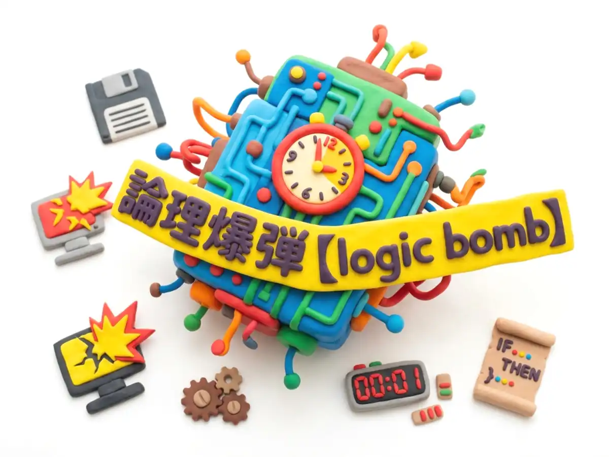 論理爆弾のイメージ画像
