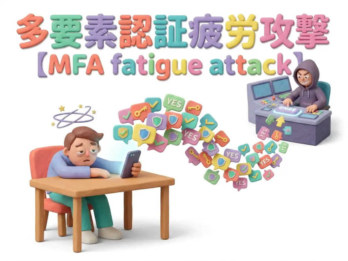 多要素認証疲労攻撃のイメージ画像