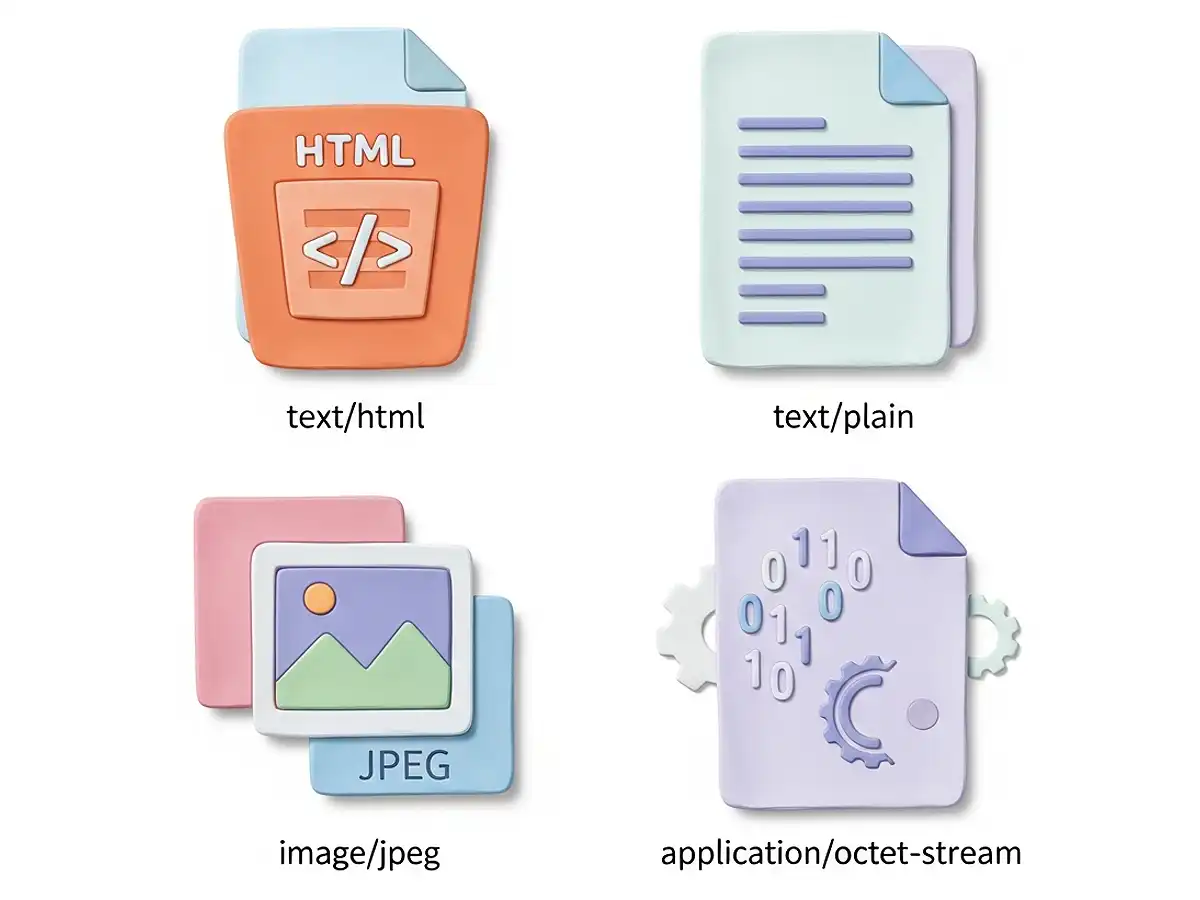 MIMEタイプのイメージ画像
