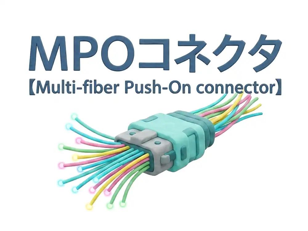 MPOコネクタのイメージ画像