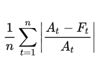 平均絶対パーセント誤差のイメージ画像