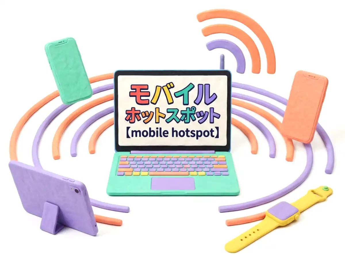 モバイルホットスポットのイメージ画像