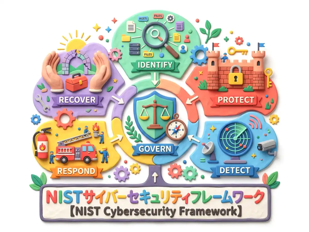 NISTサイバーセキュリティフレームワークのイメージ画像
