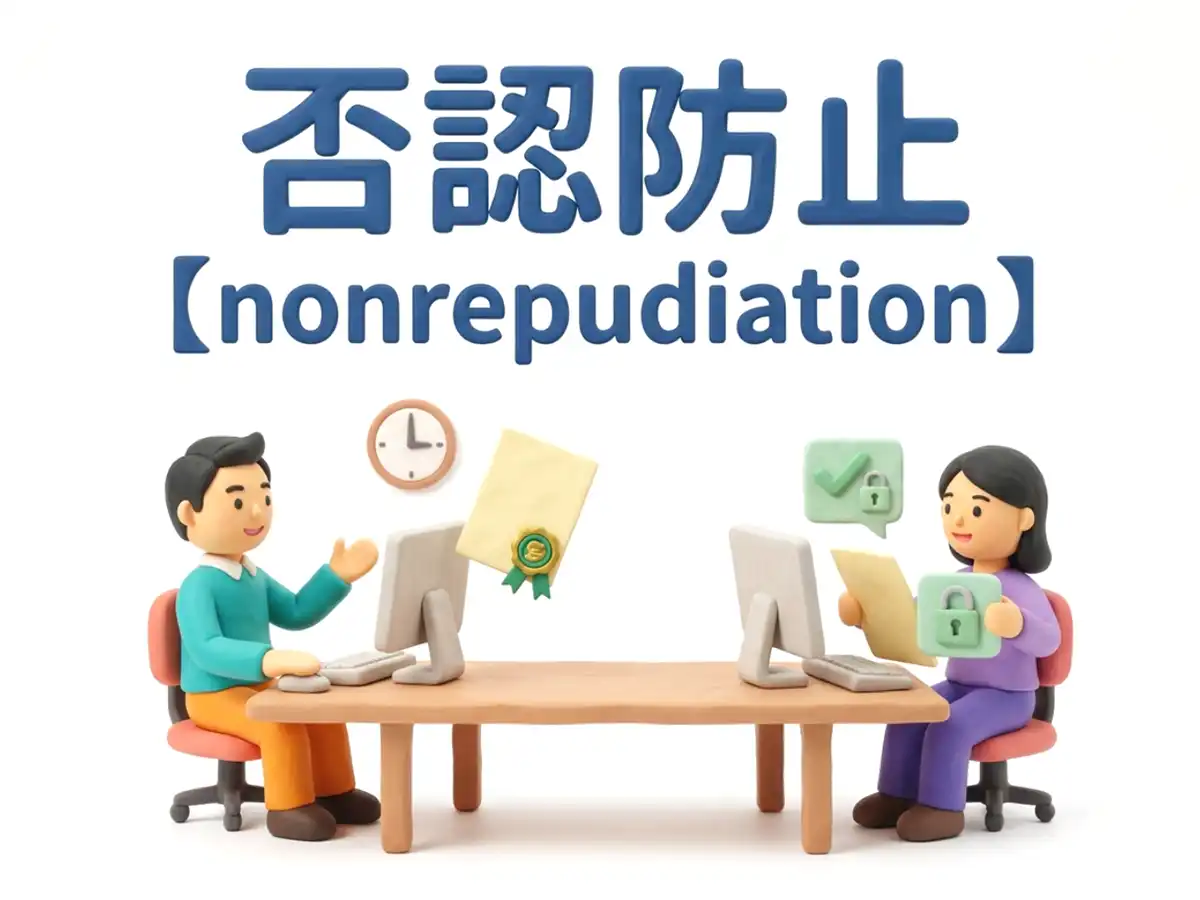 否認防止のイメージ画像