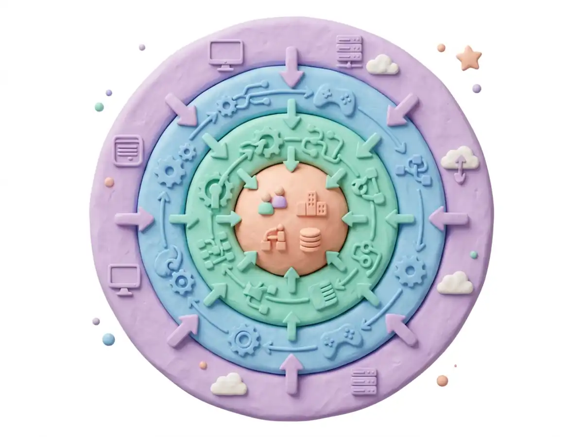 オニオンアーキテクチャのイメージ画像