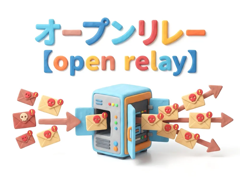 オープンリレーのイメージ画像