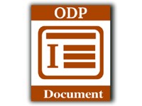 ODPファイルのイメージ画像