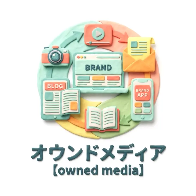 オウンドメディアのイメージ画像