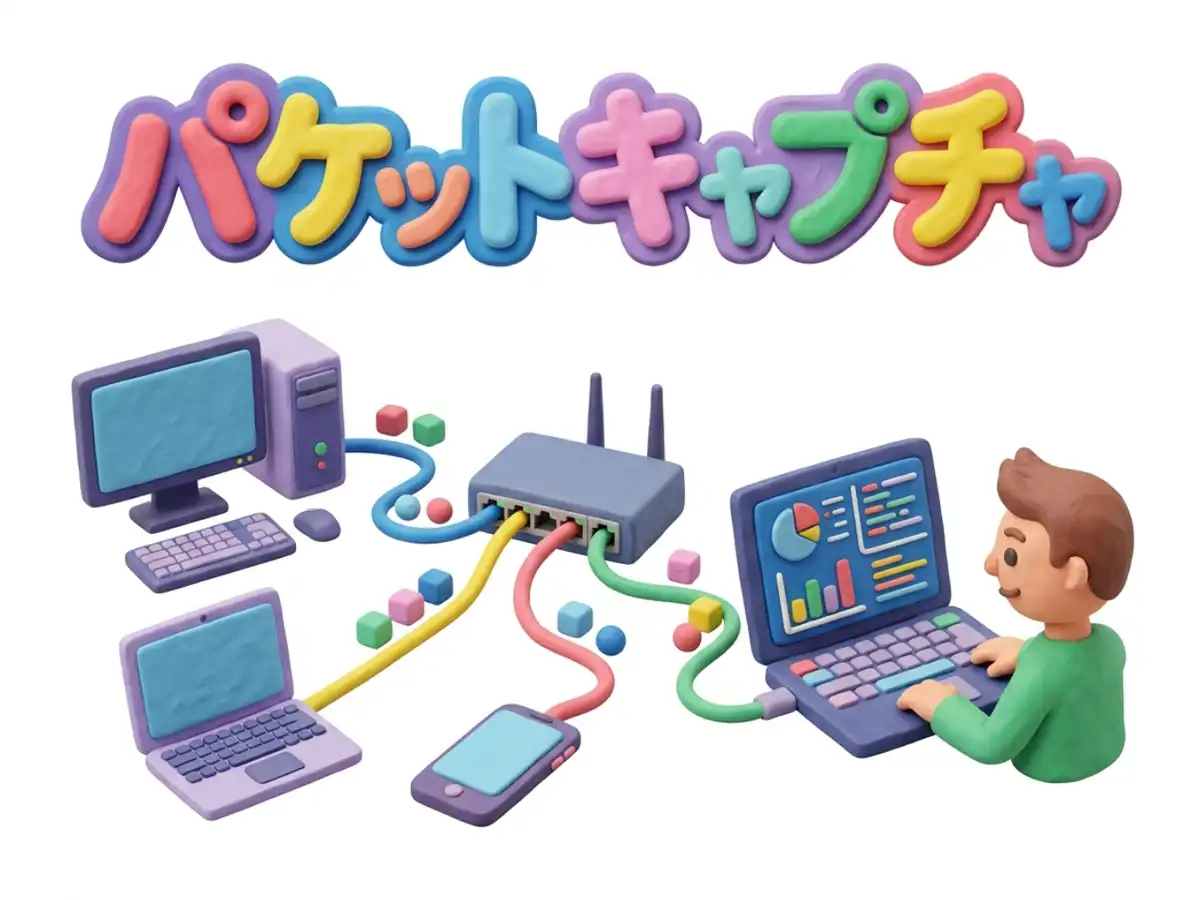 パケットキャプチャのイメージ画像