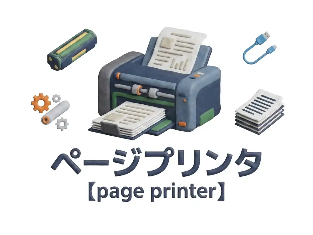 ページプリンタのイメージ画像
