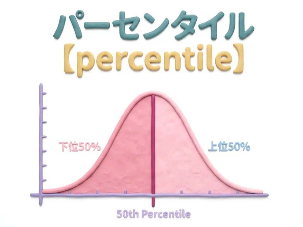 パーセンタイルのイメージ画像