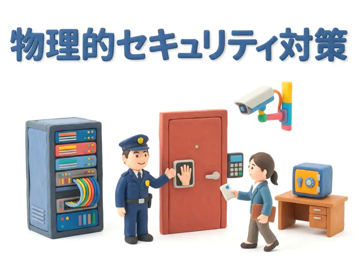 物理的セキュリティ対策のイメージ画像