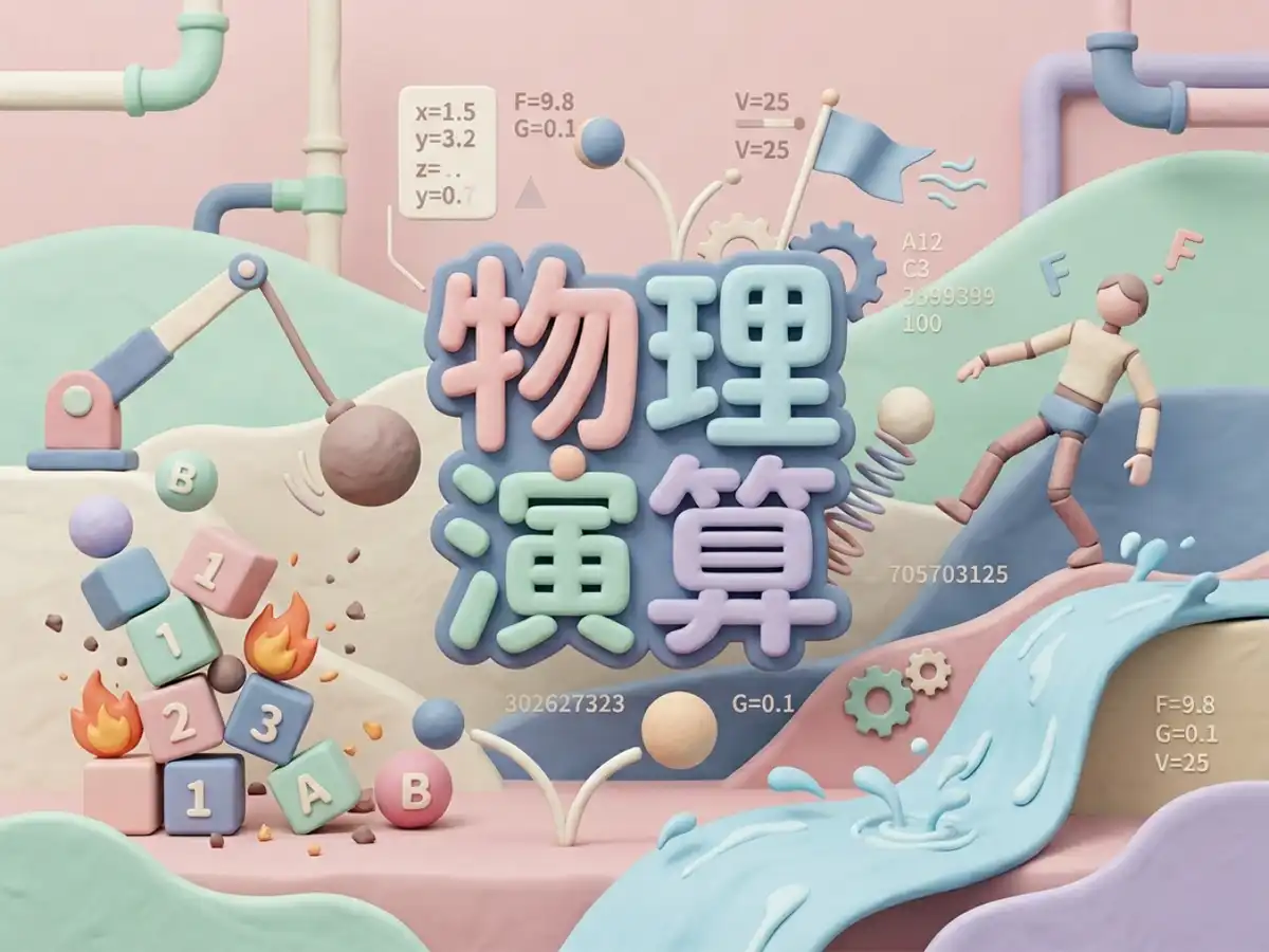 物理演算のイメージ画像