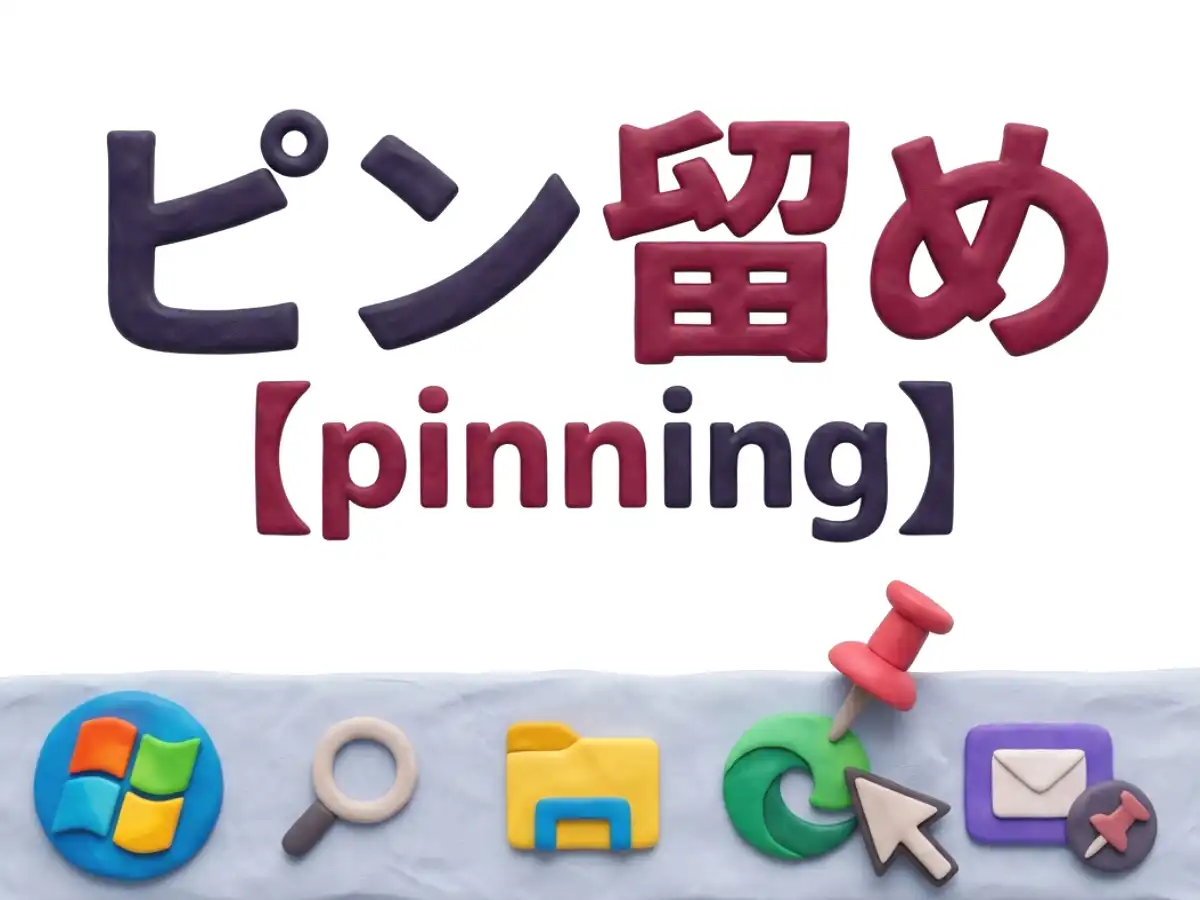 ピン留めのイメージ画像