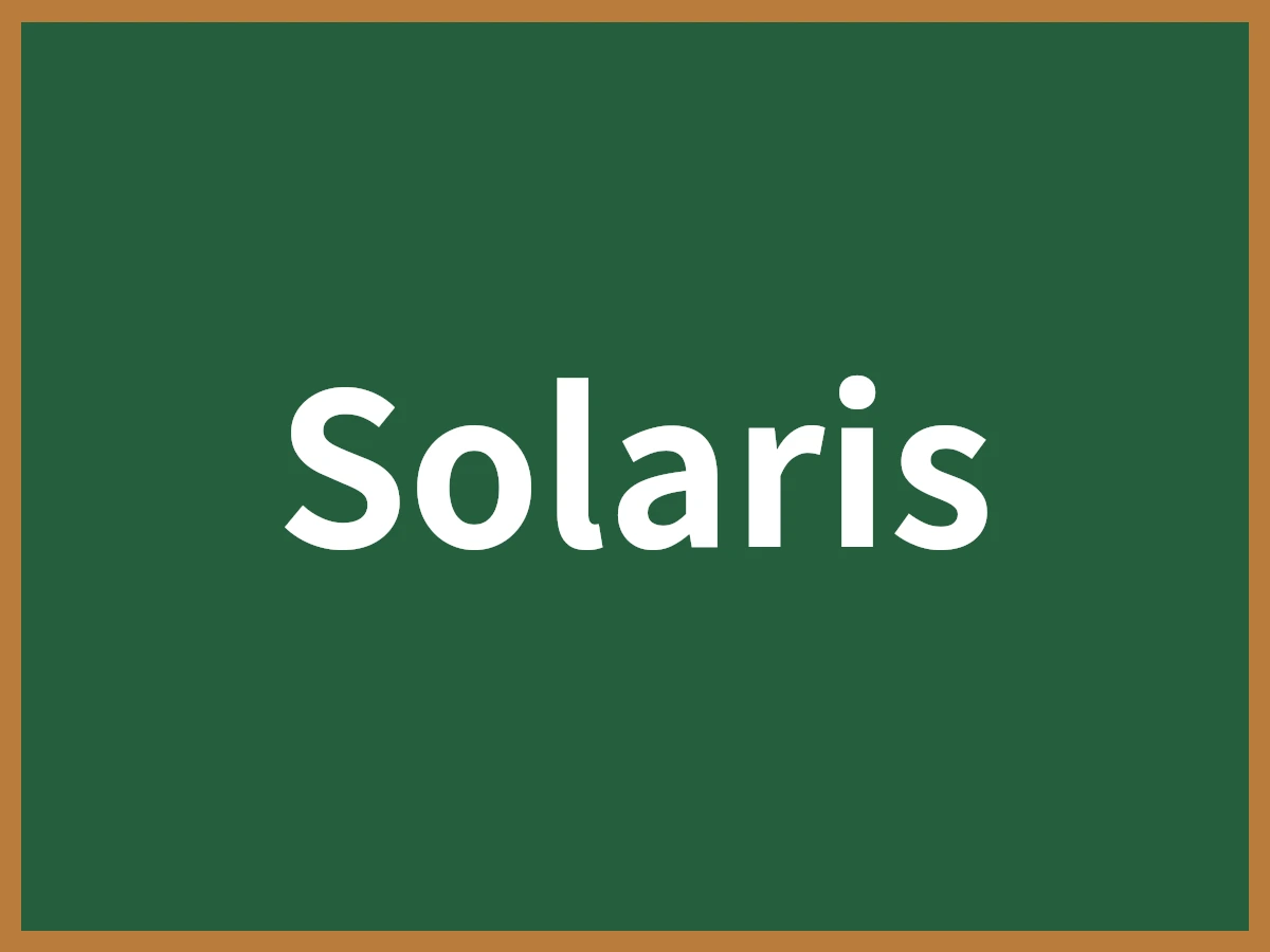 Solarisのイメージ画像