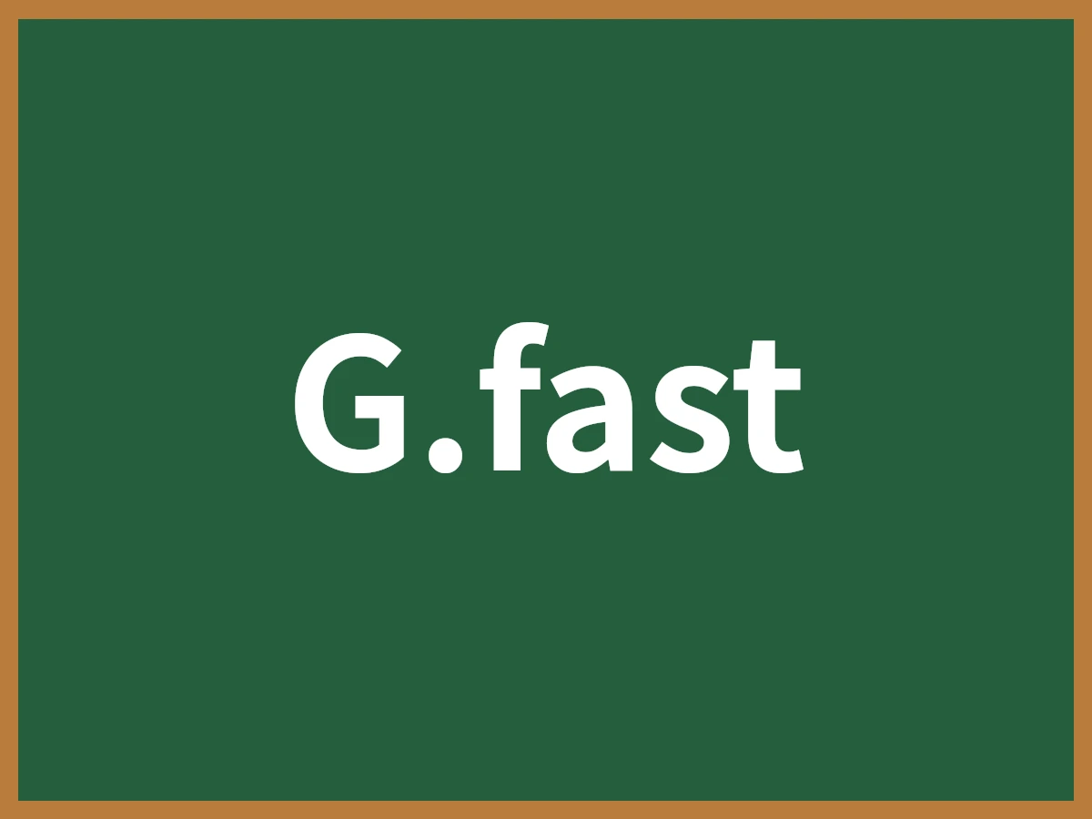 G.fastのイメージ画像