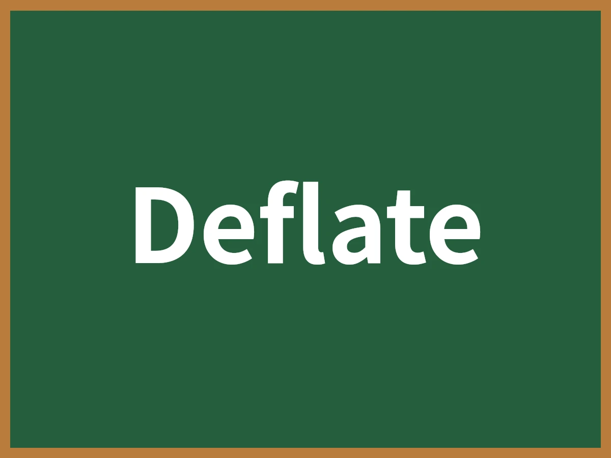 Deflateのイメージ画像
