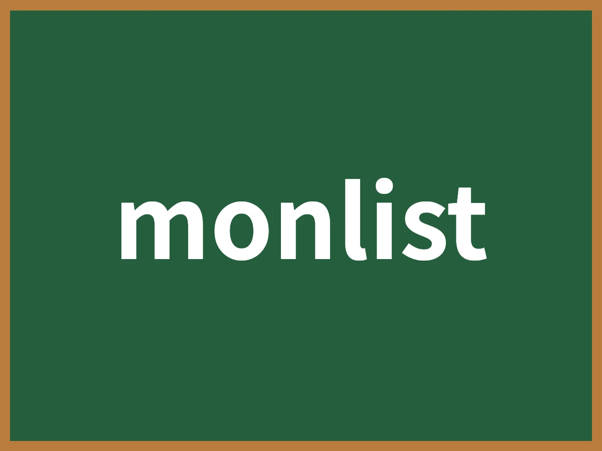 monlistのイメージ画像