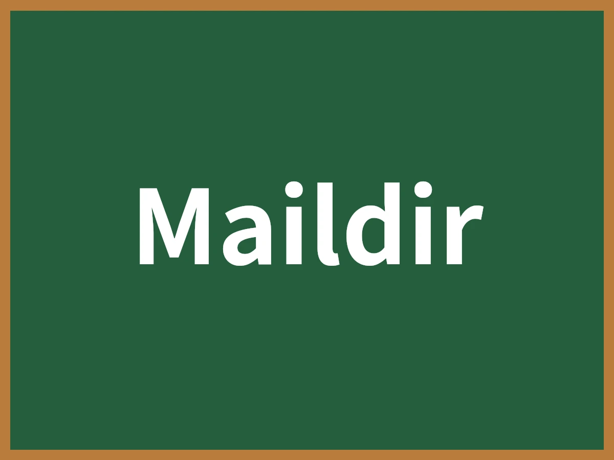 Maildirのイメージ画像