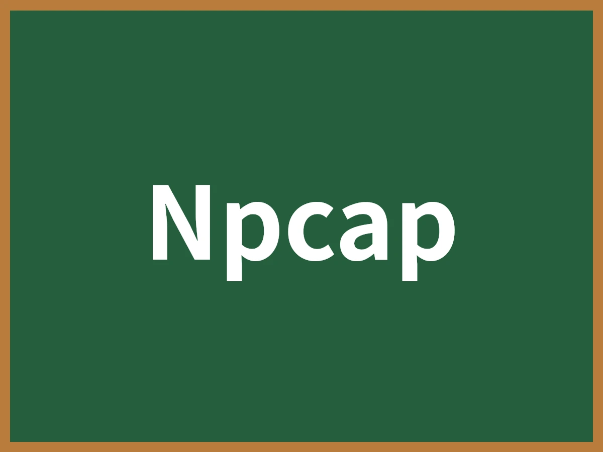 Npcapのイメージ画像