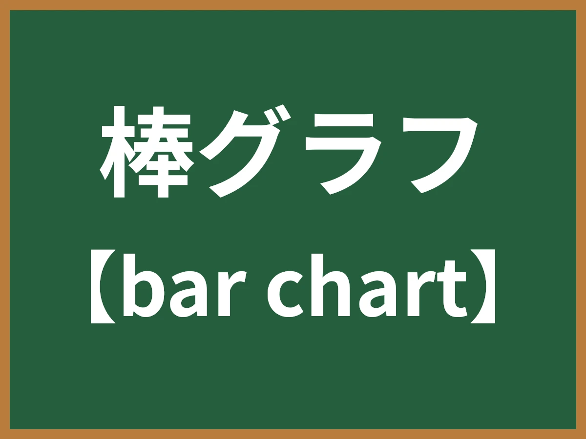 棒グラフのイメージ画像