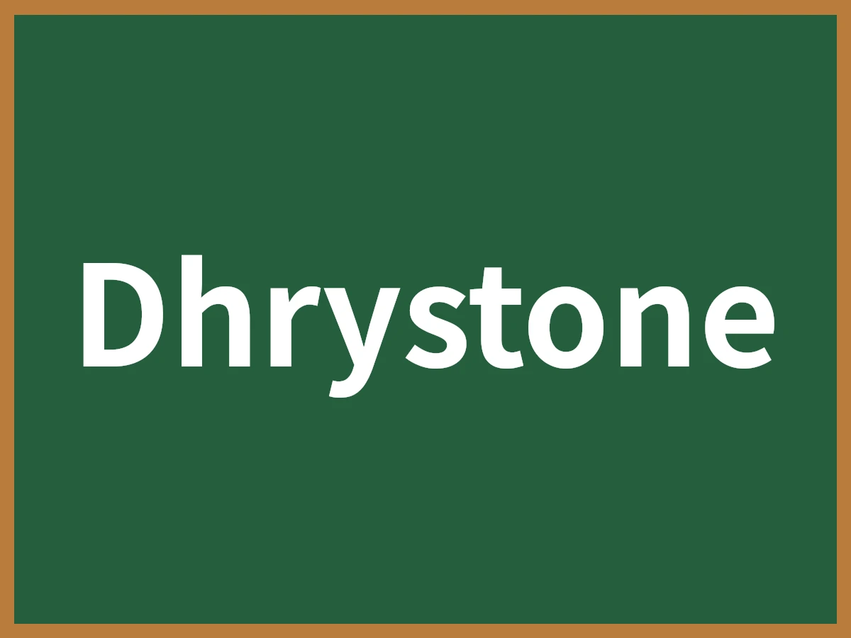 Dhrystoneのイメージ画像