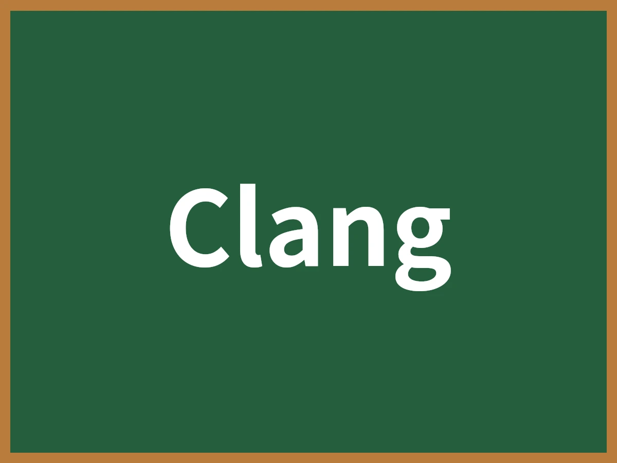 Clangのイメージ画像