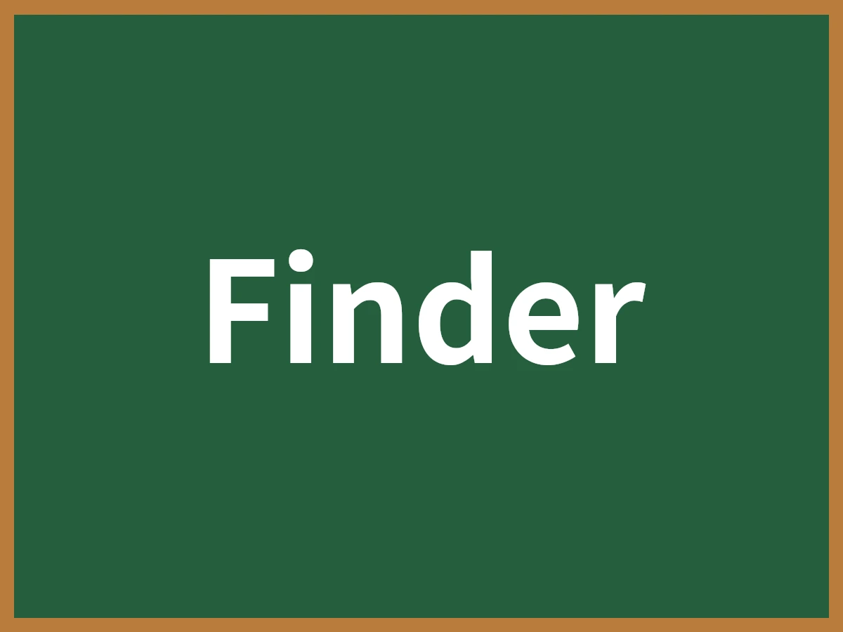 Finderのイメージ画像
