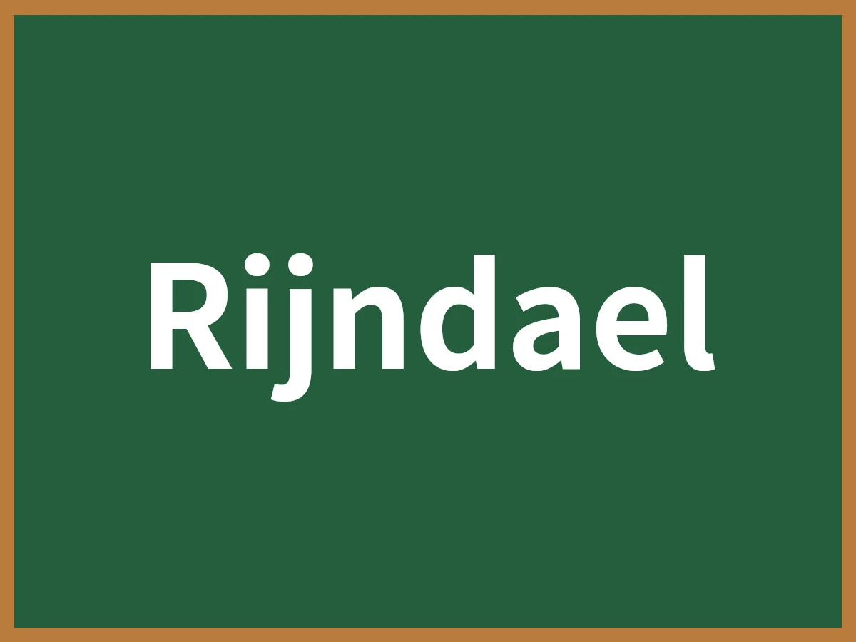 Rijndaelのイメージ画像