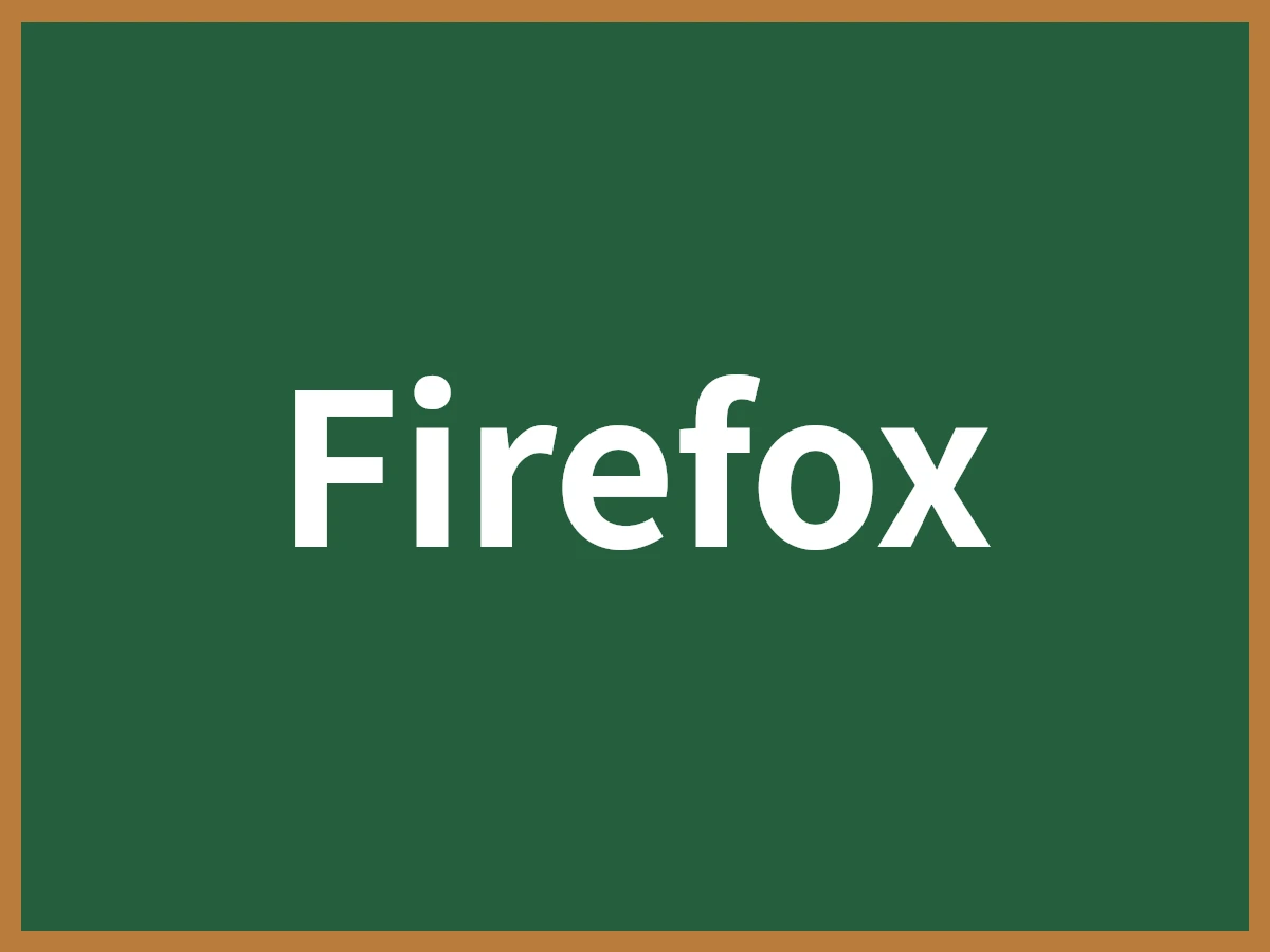 Firefoxのイメージ画像
