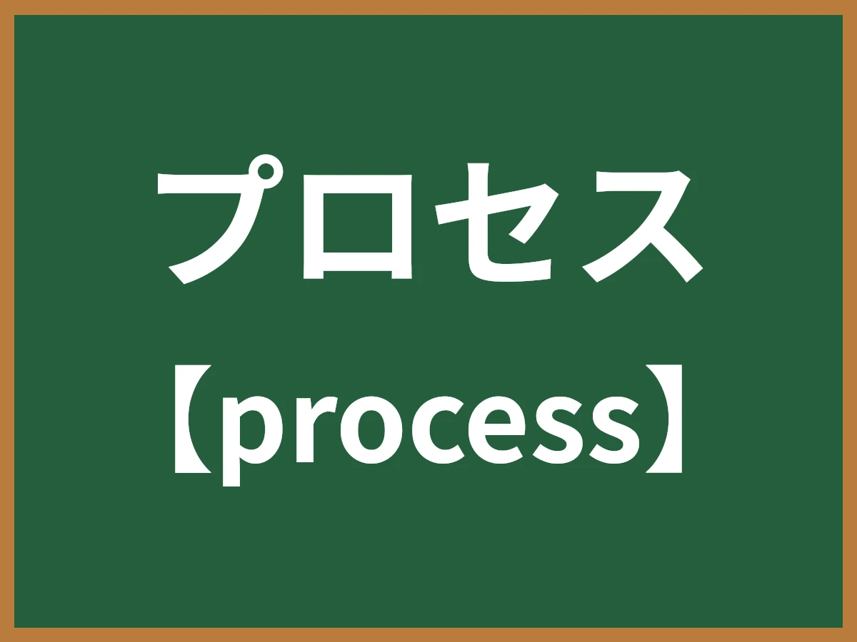 プロセスのイメージ画像