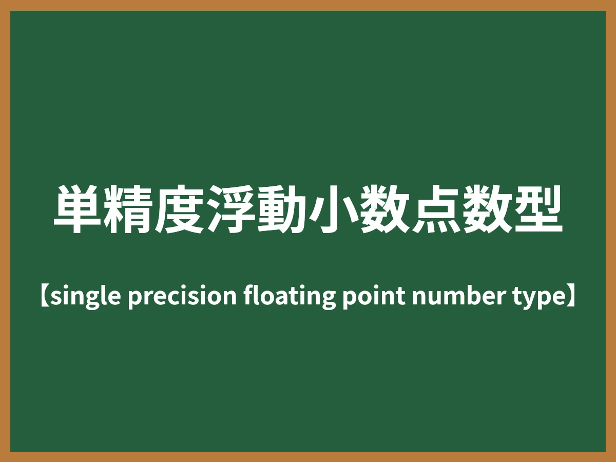 float型のイメージ画像