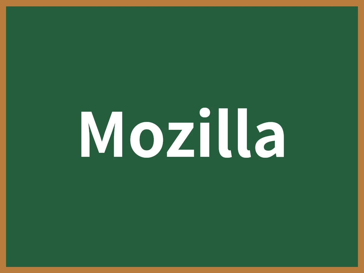 Mozillaのイメージ画像