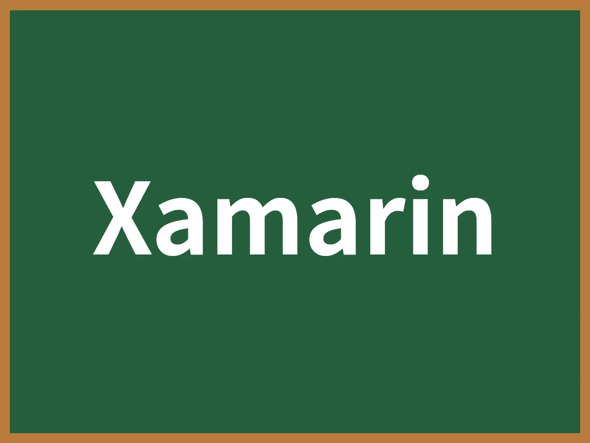 Xamarinのイメージ画像
