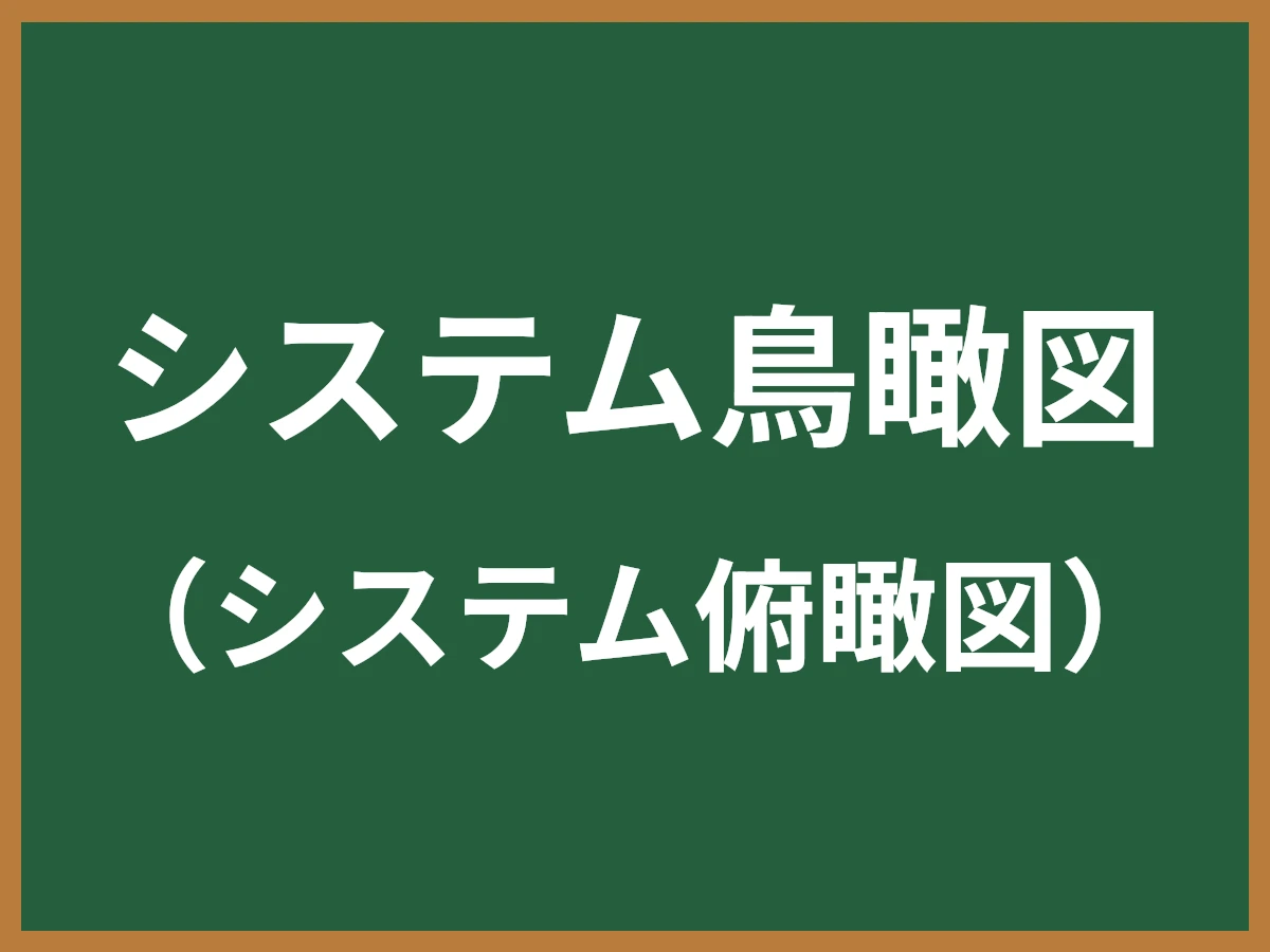 システム鳥瞰図のイメージ画像