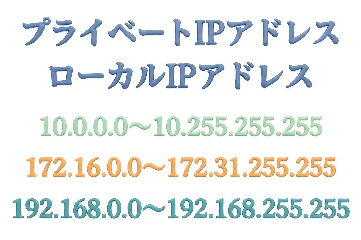 プライベートIPアドレスのイメージ画像