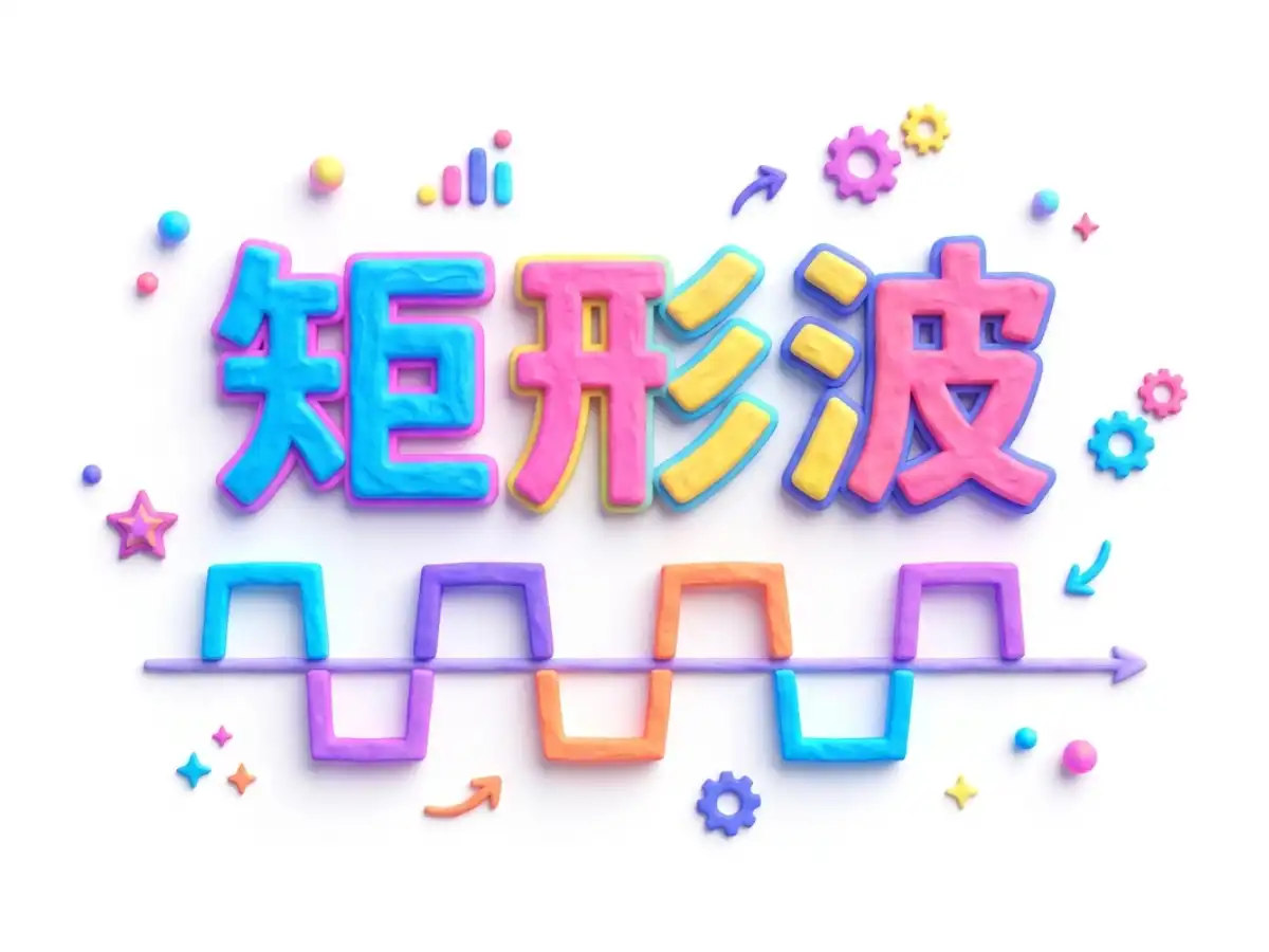 矩形波のイメージ画像