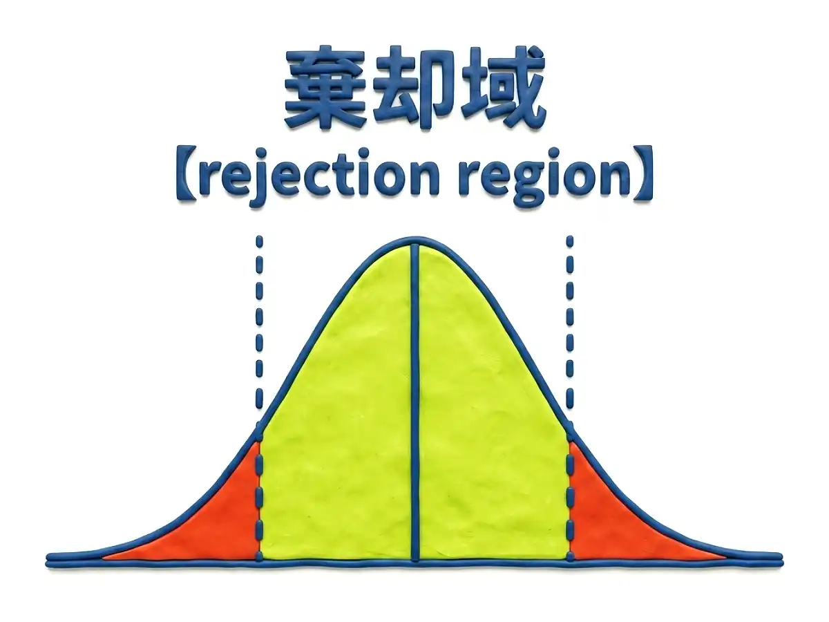 棄却域のイメージ画像