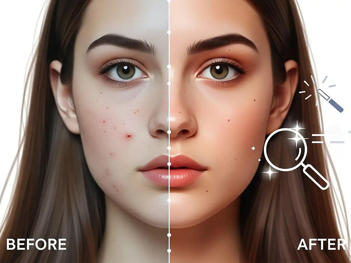 レタッチのイメージ画像