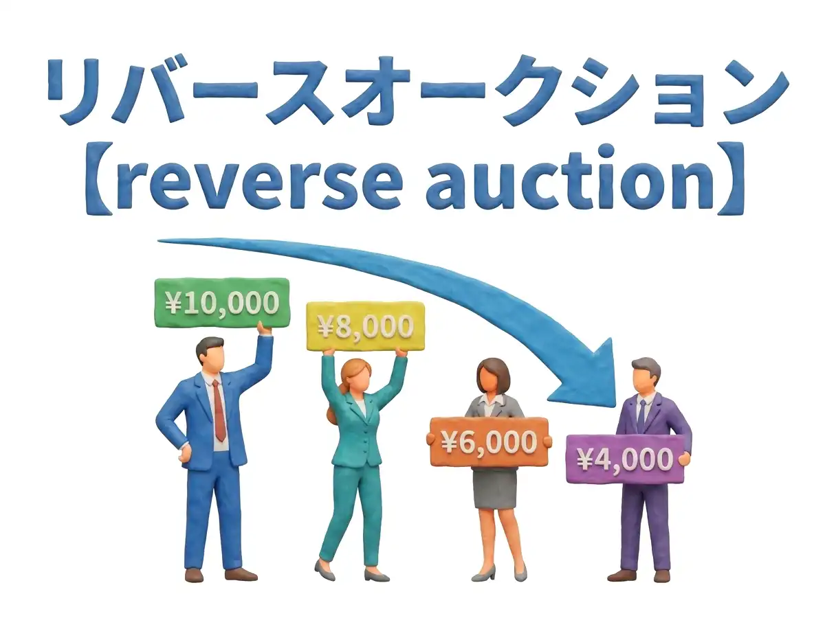 リバースオークションのイメージ画像