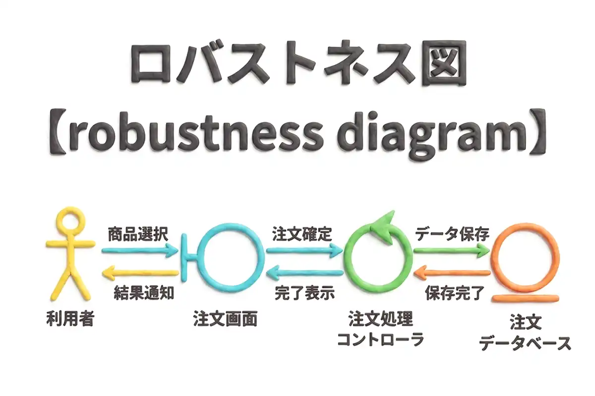 ロバストネス図のイメージ画像