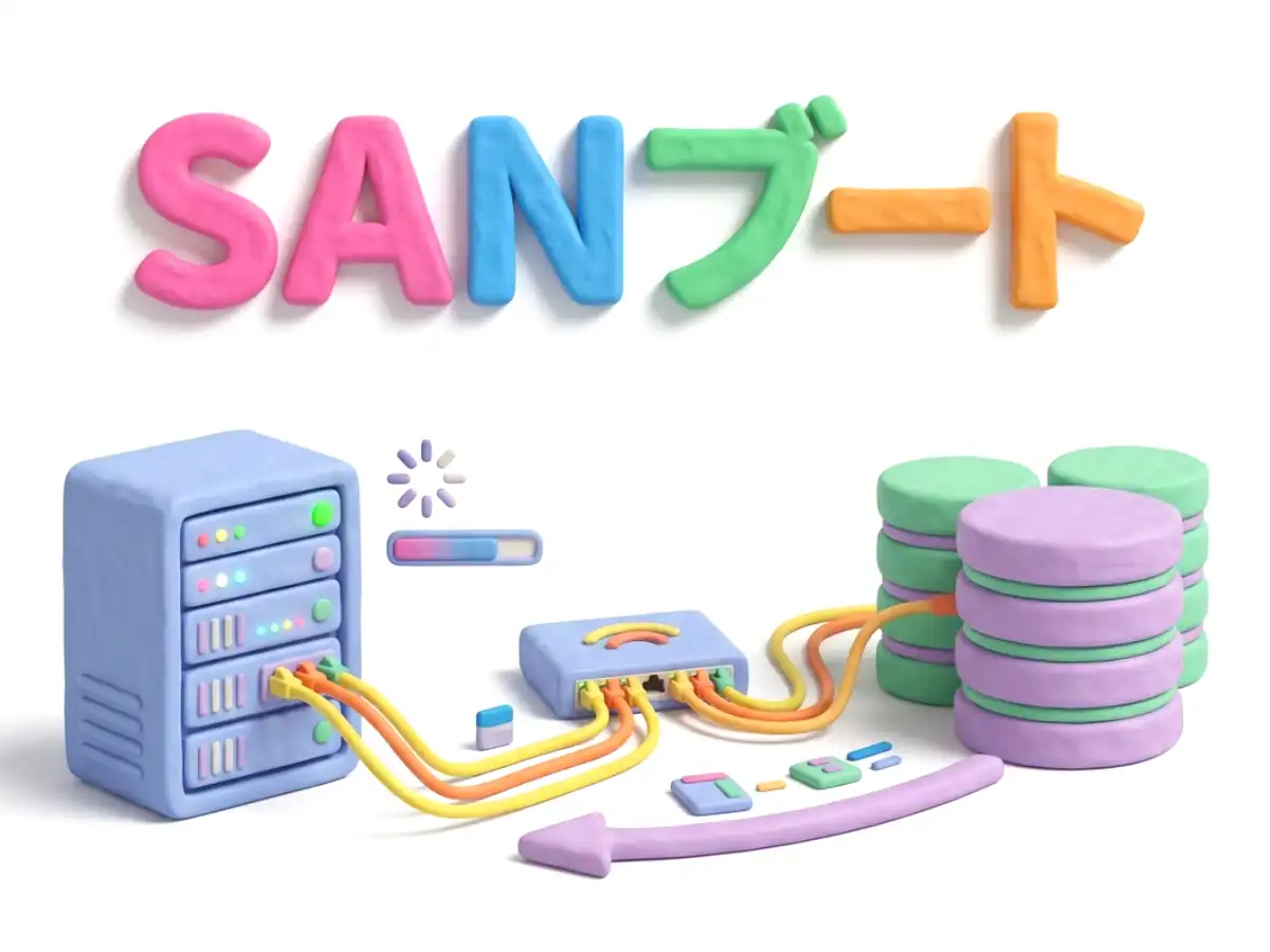 SANブートのイメージ画像