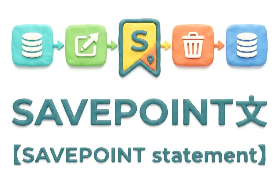 SAVEPOINT文のイメージ画像
