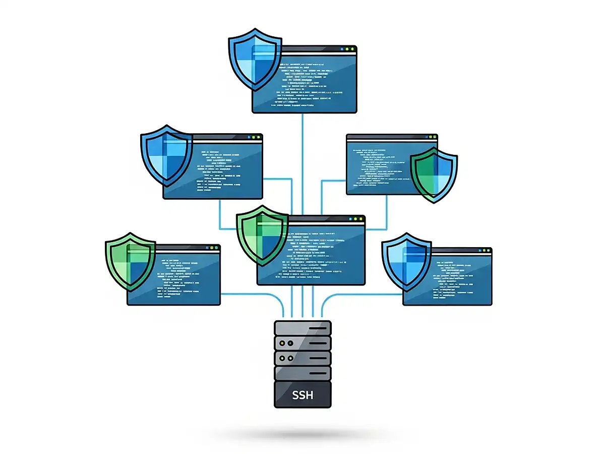 SSHサーバのイメージ画像